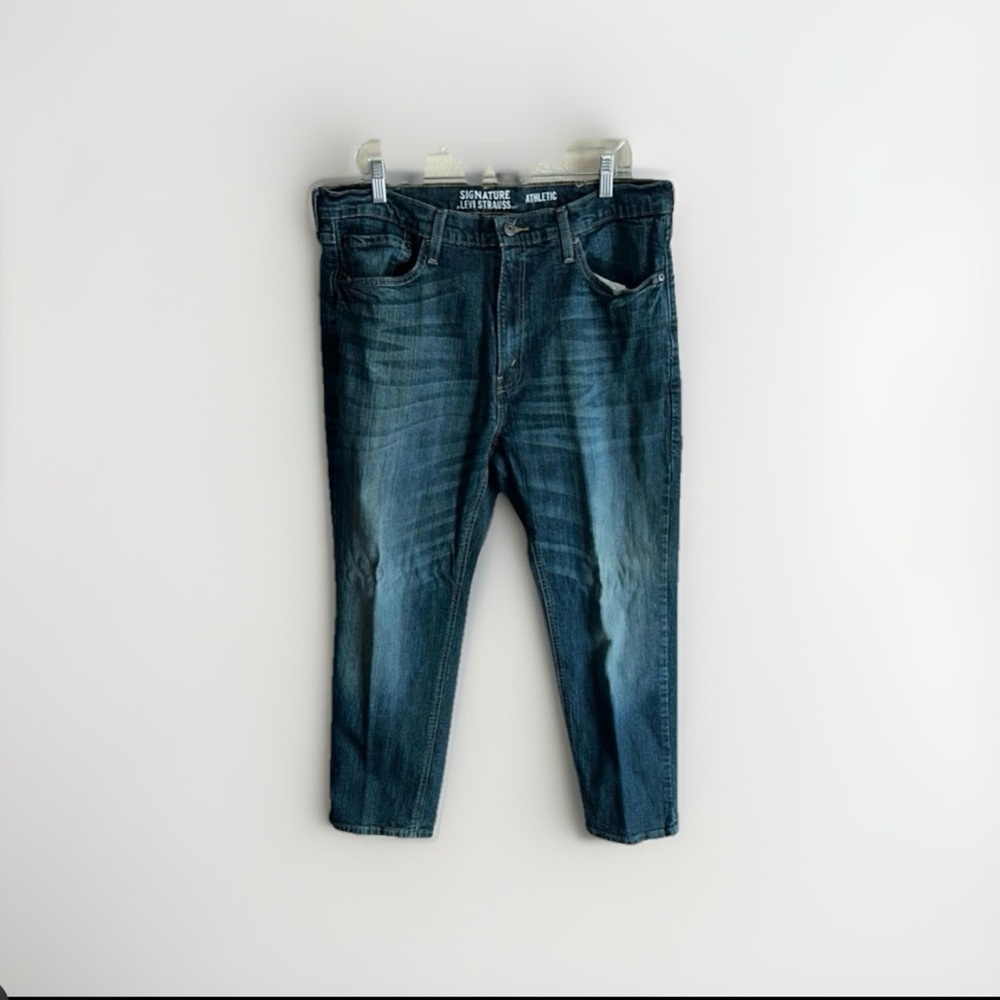 Signature by Levi Strauss Dark Blue Skinny Jeans